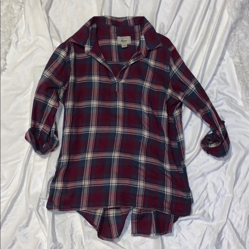 Bass flannel blouse/shirt
